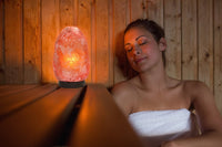 GreenEarth Natural Himalayan Rock Salt Lamp (15-20lbs)