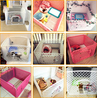 Paw Essentials 4-Panel Pet Play Pen with Door for Small to Medium dogs (4 Color Options)