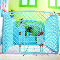 Paw Essentials 4-Panel Pet Play Pen with Door for Small to Medium dogs (4 Color Options)