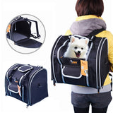 Paw Essentials Oxford Dog Cat Pet Carrier Travel Backpack