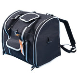 Paw Essentials Oxford Dog Cat Pet Carrier Travel Backpack