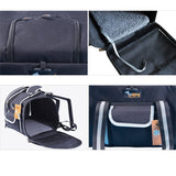 Paw Essentials Oxford Dog Cat Pet Carrier Travel Backpack
