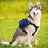 Paw Essentials Adjustable Saddle Bag Dog Backpack Carrier with Harness  (5 Color Options)
