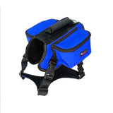 Paw Essentials Adjustable Saddle Bag Dog Backpack Carrier with Harness  (5 Color Options)