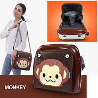 GrowRight Portable Multi-functional BabyTravel Booster  / Diaper Bag with Storage