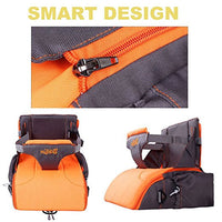 GrowRight Portable Multi-functional Baby Travel Booster Seat / Backpack Diaper Bag