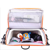 GrowRight Portable Multi-functional Baby Travel Booster Seat / Backpack Diaper Bag