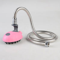 Paw Essentials Handheld Pet Scrub Shower Brush Kit  (2 Color Options)