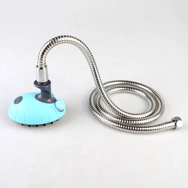 Paw Essentials Handheld Pet Scrub Shower Brush Kit  (2 Color Options)