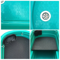 Paw Essentials Pet Grooming Portable Bath Tub Station w/ Dog Ramp