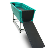 Paw Essentials Pet Grooming Portable Bath Tub Station w/ Dog Ramp