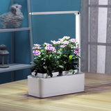GreenEarth Mini Indoor Smart Hydroponics Plant & Herb Garden Kit with LED Light
