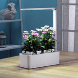 GreenEarth Mini Indoor Smart Hydroponics Plant & Herb Garden Kit with LED Light