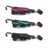 Paw Essentials Light 4-Wheel Folding Pet Stroller / Travel Carrier (3 Color Options)