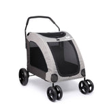 Paw Essentials Expedition Pet Stroller for Cats and Dogs - up to 90lbs (3 Color Options)