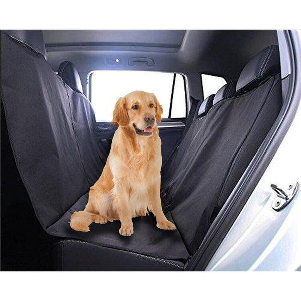 Paw Essentials Black Pet Car Seat Cover Protector - Hammock Style, WaterProof, Adjustable