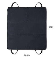 Paw Essentials Black Pet Car Seat Cover Protector - Hammock Style, WaterProof, Adjustable