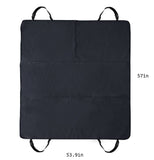 Paw Essentials Black Pet Car Seat Cover Protector - Hammock Style, WaterProof, Adjustable