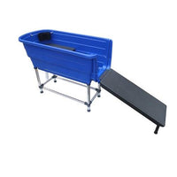 Paw Essentials Pet Grooming Portable Bath Tub Station w/ Dog Ramp