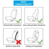 WOW AUTO Baja Blanket Bucket Seat Cover for Car, Truck, Van, SUV - Airbag Compatible (2PCS)