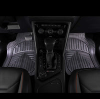 WOW AUTO Rubber Floor Mats - 100% Odorless & All Weather Heavy Duty (4-piece) 02