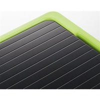 Fast Metal Thawing Plate, Fast Defrosting Tray -GREEN - Color May Vary