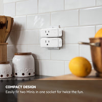 Dynamic Home Wifi Mini Smart Plug Socket w/Energy Monitoring - Control your Devices Anywhere