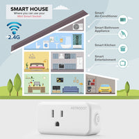 Dynamic Home Wifi Mini Smart Plug Socket w/Energy Monitoring - Control your Devices Anywhere