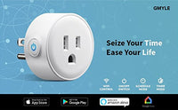 Dynamic Home Wifi Mini Smart Plug Socket - Control your Devices Anywhere (Various Shapes)