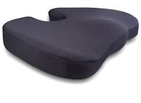 WOW AUTO Memory Foam Seat Cushion Pillow - Relieve Back Tailbone and Sciatica Pain