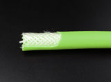 Dynamic Power PVC/Rubber Hybrid Air Hose 3/8-Inch by 50-Feet, 1/4-Inch MNPT Brass Ends (Green)