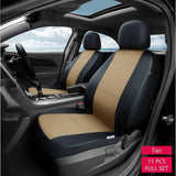 WowAuto Car Seat Covers for Auto, Truck, Van, SUV - PU Leather, Airbag Compatible, Universal Fit