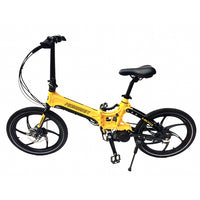 Kommon Aluminum-Magnesium Alloy Compact Foldable Electric Bike