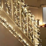 MWGEARS Decorative 400 LED String Lights Warm White Little Bulbs Indoor/Outdoor