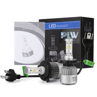 PLW S2 Auto Led Headlight System, H4 6500K IP68 Spec w/High efficiency heat Control