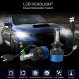 PLW S2 Auto LED Headlight lighting System, H7 2800K IP68 Spec w/ High Efficiency Heat Control