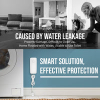 Blackloud Smart Wi-Fi Water Sensor and Leak Detector, App Alerts, Battery Powered