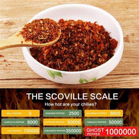 Uncle Jay's Farm Ghost Pepper, Bhut Jolokia, Whole Ghost Pepper Pods, Powder and Flakes