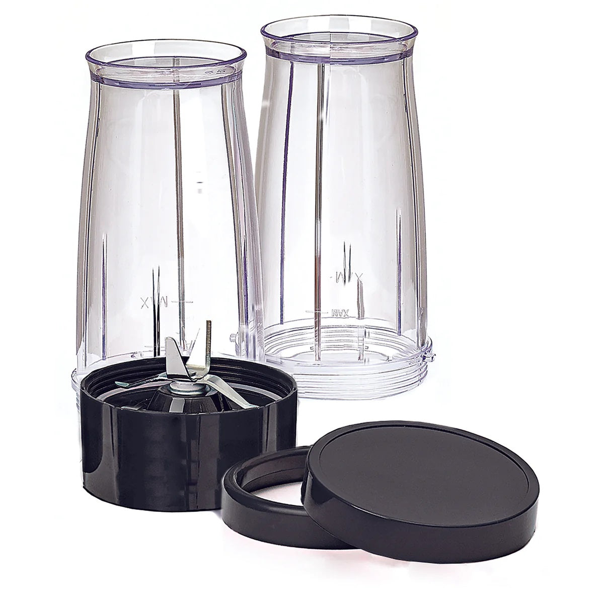 Bella 6 Piece Rocket Blender Stainless Steel, Dishwasher Safe WowitisCool