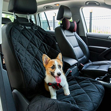 Pet Essentials Waterproof Pet Front Car Seat Cover - Single Seat