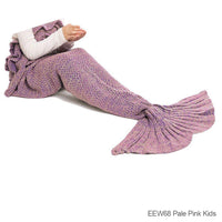 Mystery Box of Assorted Mermaid Tail Blankets - 20 Pack Assorted Colors and Styles!