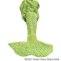 Mystery Box of Assorted Mermaid Tail Blankets - 20 Pack Assorted Colors and Styles!