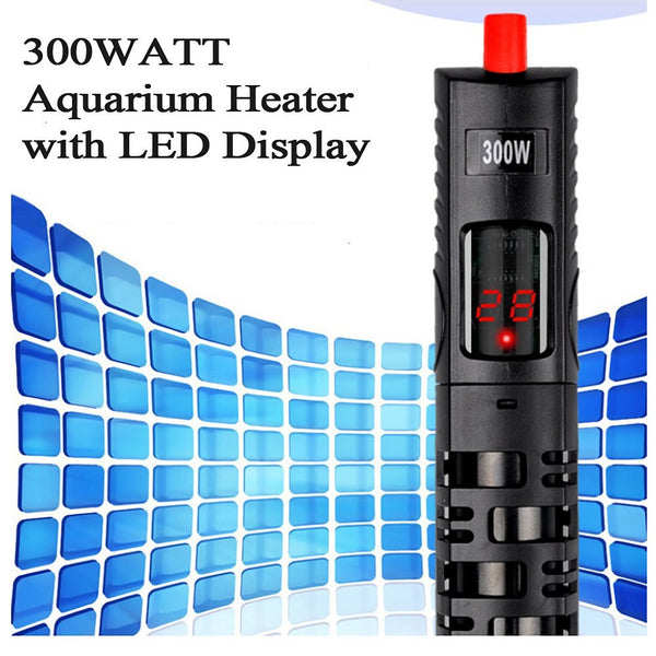 Aqua Innovations 300w Submersible Aquarium Heater with LED Display