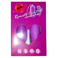 Wireless Remote Control Vibrating Egg - Purple