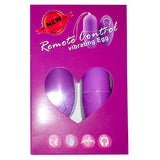 Wireless Remote Control Vibrating Egg - Purple