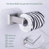 Bathroom Hardware Set 4 Pieces, Suyar SUS304 Stainless Steel Remodeled Bathroom Accessories, Include Robe Hook, Toilet Paper Holder, Towel Holder, Towel Bar