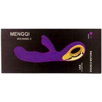 Sex Angel II G-Spot & Clitoral Stimulator with Dual Motors and 10 Vibrating Functions - Purple