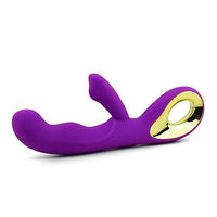Sex Angel II G-Spot & Clitoral Stimulator with Dual Motors and 10 Vibrating Functions - Purple