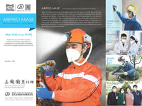 Broad Clean Air AirPro Mask FB2  Filter PM2.5 by 99.9%