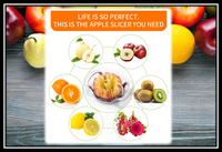 MWGEAR Apple Slicer Upgraded Version Heavy Duty Stainless Steel 12-Blade X-LARGE- BRAND NEW